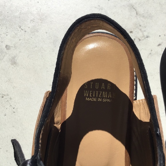 STUART WEITZMAN| Rugged Leather Sport Sandal - Picture 10 of 12